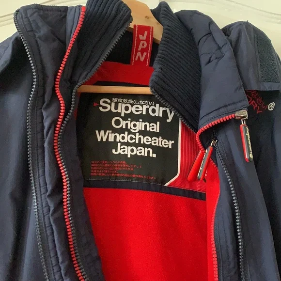 SUPERDRY Hooded Windcheater Jacket - Picture 2 of 8